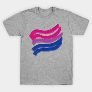 Pride Paint Bisexual T-Shirt